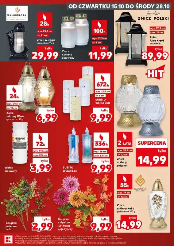 Kaufland - gazetka promocyjna Oferta Kaufland - Non Food od czwartku 15.10 do środy 28.10 - strona 5
