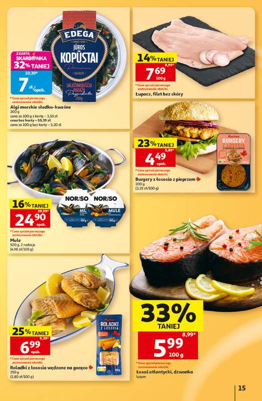 Auchan - gazetka promocyjna Gazetka Hipermarket od czwartku 15.10 do środy 21.10 - strona 15