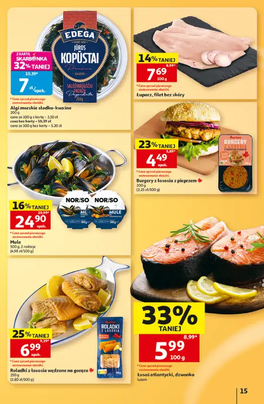 Auchan - gazetka promocyjna Gazetka Hipermarket od czwartku 15.10 do środy 21.10 - strona 15