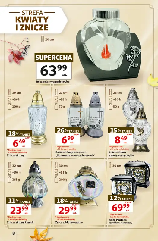 Auchan - gazetka promocyjna Gazetka Hipermarket od czwartku 15.10 do środy 21.10 - strona 8