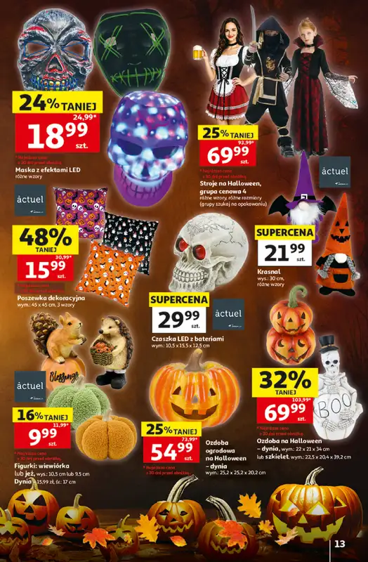 Auchan - gazetka promocyjna Gazetka Hipermarket od czwartku 15.10 do środy 21.10 - strona 13