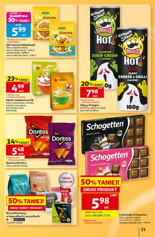 Auchan - gazetka promocyjna Gazetka Hipermarket od czwartku 15.10 do środy 21.10 - strona 21