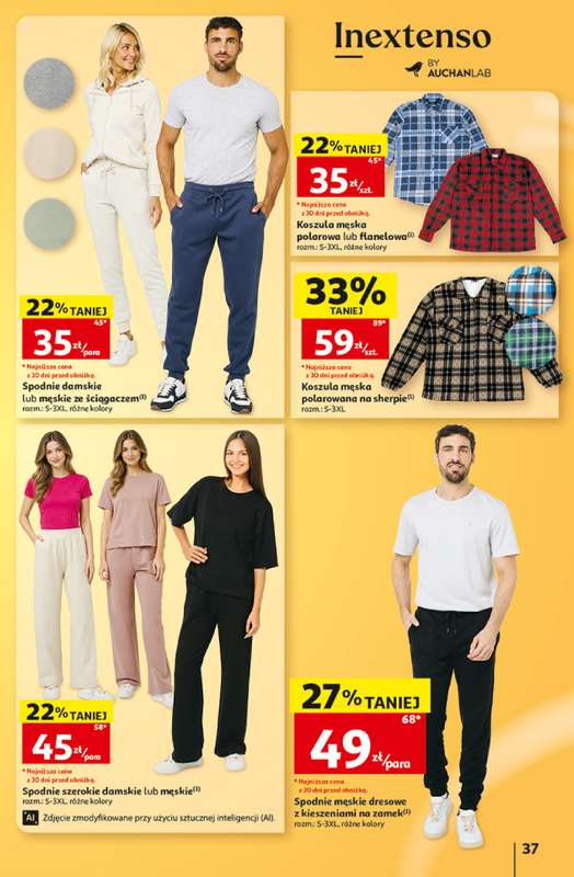 Auchan - gazetka promocyjna Gazetka Hipermarket od czwartku 15.10 do środy 21.10 - strona 37