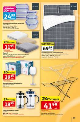 Auchan - gazetka promocyjna Gazetka Hipermarket od czwartku 15.10 do środy 21.10 - strona 33