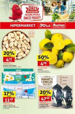 Auchan - gazetka promocyjna Gazetka Hipermarket od czwartku 15.10 do środy 21.10