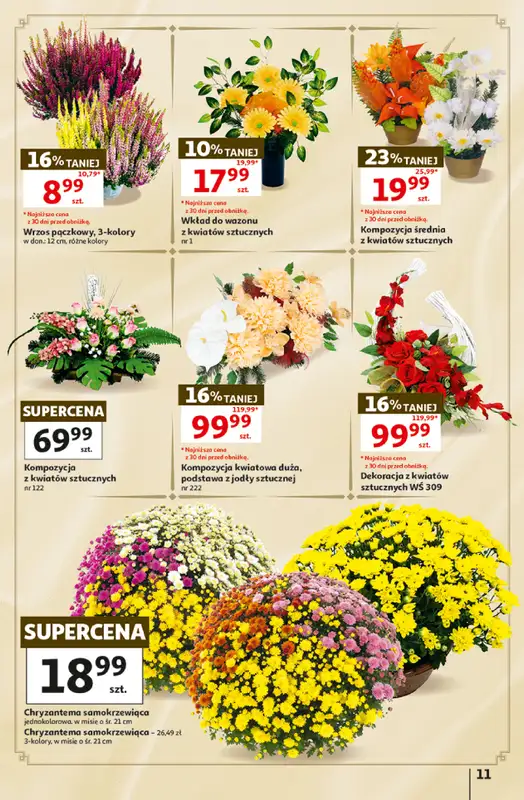 Auchan - gazetka promocyjna Gazetka Hipermarket od czwartku 15.10 do środy 21.10 - strona 11