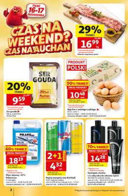 Auchan - gazetka promocyjna Gazetka Hipermarket od czwartku 15.10 do środy 21.10 - strona 2