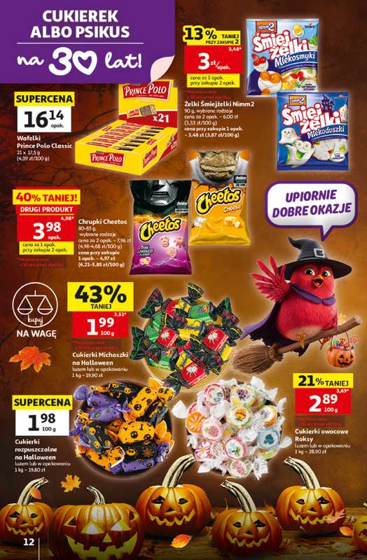 Auchan - gazetka promocyjna Gazetka Hipermarket od czwartku 15.10 do środy 21.10 - strona 12