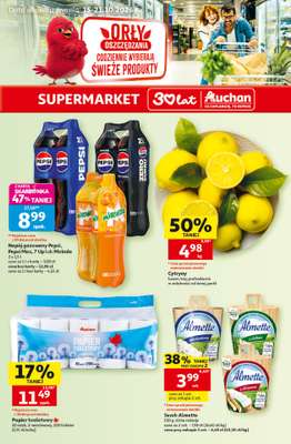 Auchan - gazetka promocyjna Gazetka Supermarket od czwartku 15.10 do środy 21.10