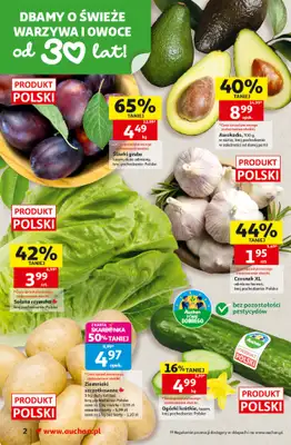 Auchan - gazetka promocyjna Gazetka Supermarket od czwartku 15.10 do środy 21.10 - strona 2