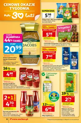 Auchan - gazetka promocyjna Gazetka Supermarket od czwartku 15.10 do środy 21.10 - strona 6