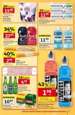 Auchan - gazetka promocyjna Gazetka Supermarket od czwartku 15.10 do środy 21.10 - strona 7