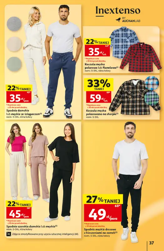 Auchan - gazetka promocyjna Gazetka Hipermarket od czwartku 15.10 do środy 21.10 - strona 37