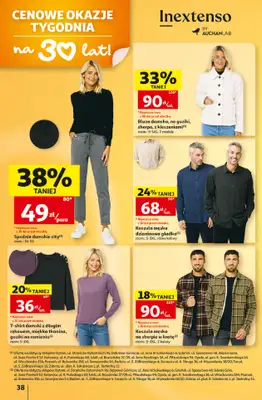 Auchan - gazetka promocyjna Gazetka Hipermarket od czwartku 15.10 do środy 21.10 - strona 38