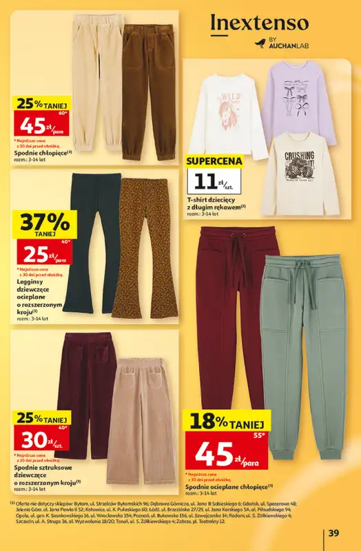 Auchan - gazetka promocyjna Gazetka Hipermarket od czwartku 15.10 do środy 21.10 - strona 39