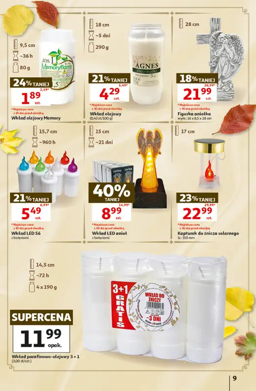 Auchan - gazetka promocyjna Gazetka Hipermarket od czwartku 15.10 do środy 21.10 - strona 9