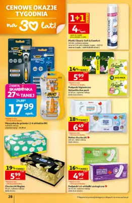 Auchan - gazetka promocyjna Gazetka Hipermarket od czwartku 15.10 do środy 21.10 - strona 28