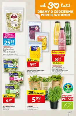 Auchan - gazetka promocyjna Gazetka Hipermarket od czwartku 15.10 do środy 21.10 - strona 5