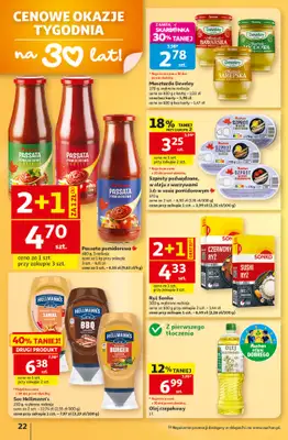Auchan - gazetka promocyjna Gazetka Hipermarket od czwartku 15.10 do środy 21.10 - strona 22
