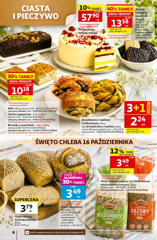 Auchan - gazetka promocyjna Gazetka Hipermarket od czwartku 15.10 do środy 21.10 - strona 6