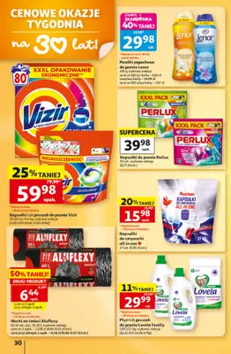 Auchan - gazetka promocyjna Gazetka Hipermarket od czwartku 15.10 do środy 21.10 - strona 30
