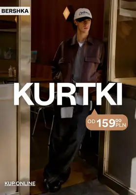 Bershka - gazetka promocyjna Męskie kurtki przejściowe od wtorku 13.10 