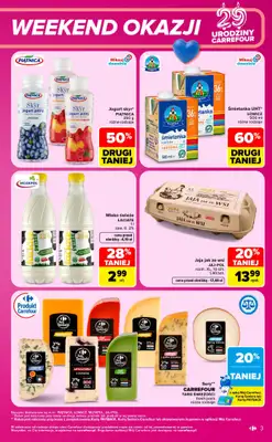 Carrefour - gazetka promocyjna W sumie urodzinowy weekend okazji od czwartku 15.10 do soboty 17.10 - strona 3