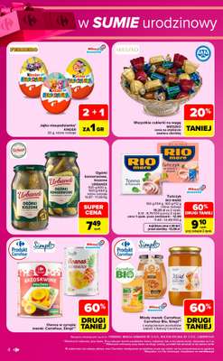 Carrefour Market - gazetka promocyjna W sumie urodzinowy weekend okazji od czwartku 15.10 do soboty 17.10 - strona 4