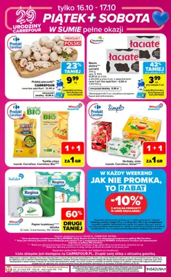 Carrefour Market - gazetka promocyjna W sumie urodzinowy weekend okazji od czwartku 15.10 do soboty 17.10 - strona 8