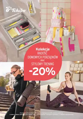 Tchibo - gazetka promocyjna Rabat 20% na wybrane kolekcje w Tchibo od wtorku 27.10 do poniedziałku 02.11