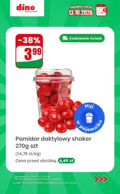 Dino - gazetka promocyjna Specjalna oferta na 13.10.2026 - promocje spoza gazetki od wtorku 13.10 do wtorku 13.10 - strona 7