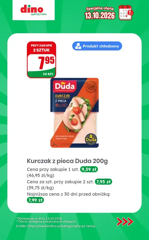 Dino - gazetka promocyjna Specjalna oferta na 13.10.2026 - promocje spoza gazetki od wtorku 13.10 do wtorku 13.10 - strona 6