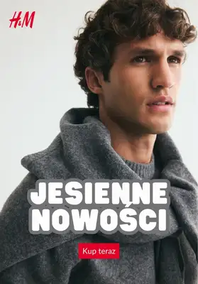 H&M - gazetka promocyjna Jesienne nowości męskie od wtorku 13.10 