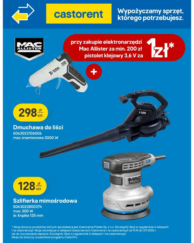 Castorama - gazetka promocyjna Budowa i remont od środy 14.10 do środy 21.10 - strona 11