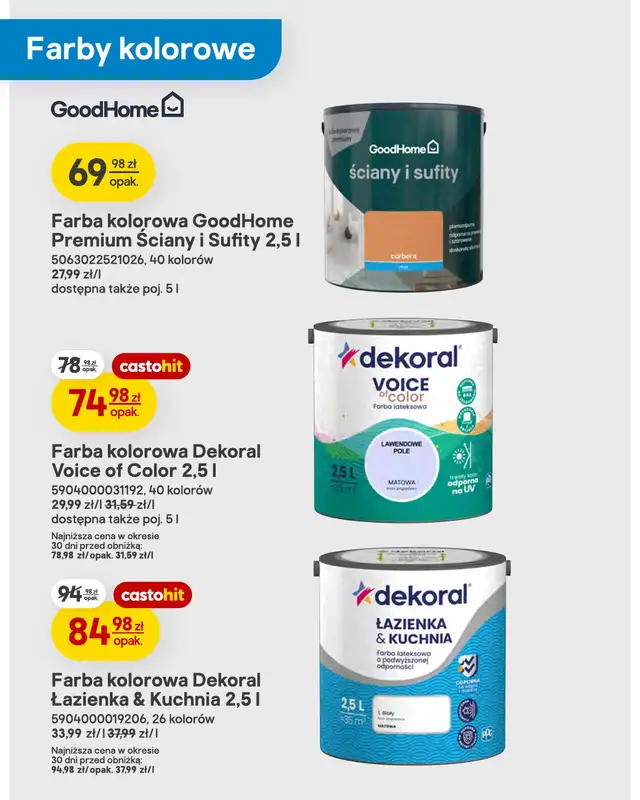 Castorama - gazetka promocyjna Budowa i remont od środy 14.10 do środy 21.10 - strona 4