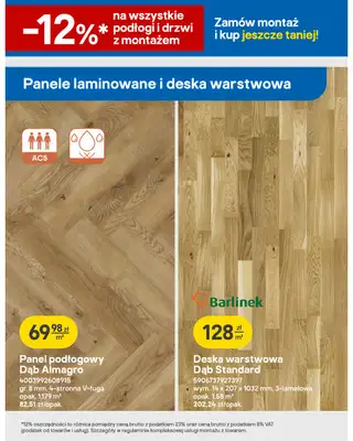 Castorama - gazetka promocyjna Drzwi i podłogi od środy 14.10 do środy 21.10 - strona 9