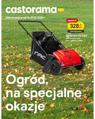 Castorama - gazetka promocyjna Ogród, na specjalne okazje od środy 14.10 do środy 21.10