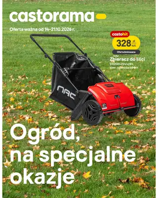 Castorama - gazetka promocyjna Ogród, na specjalne okazje od środy 14.10 do środy 21.10