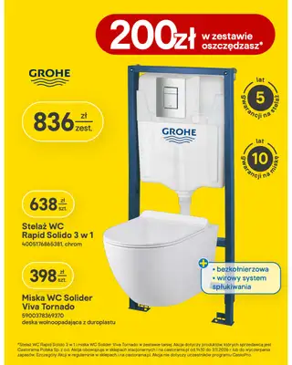 Castorama - gazetka promocyjna Salon, łazienka, kuchnia od środy 14.10 do środy 21.10 - strona 9
