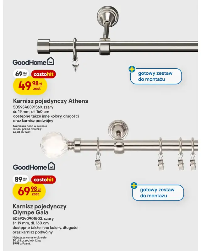Castorama - gazetka promocyjna Salon, łazienka, kuchnia od środy 14.10 do środy 21.10 - strona 8