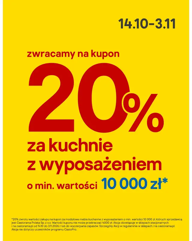 Castorama - gazetka promocyjna Salon, łazienka, kuchnia od środy 14.10 do środy 21.10 - strona 15