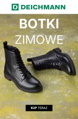 Deichmann - gazetka promocyjna Botki zimowe od środy 14.10 