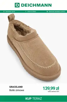 Deichmann - gazetka promocyjna Botki zimowe od środy 14.10  - strona 7