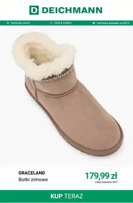 Deichmann - gazetka promocyjna Botki zimowe od środy 14.10  - strona 3