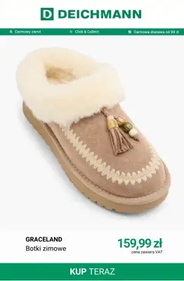 Deichmann - gazetka promocyjna Botki zimowe od środy 14.10  - strona 6