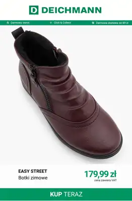 Deichmann - gazetka promocyjna Botki zimowe od środy 14.10  - strona 11