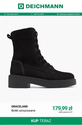 Deichmann - gazetka promocyjna Botki zimowe od środy 14.10  - strona 8