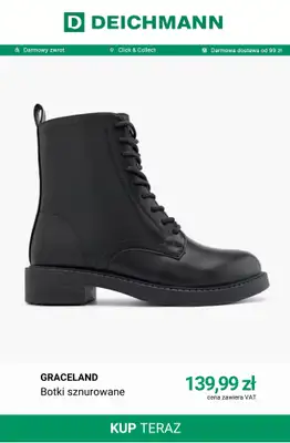 Deichmann - gazetka promocyjna Botki zimowe od środy 14.10  - strona 5