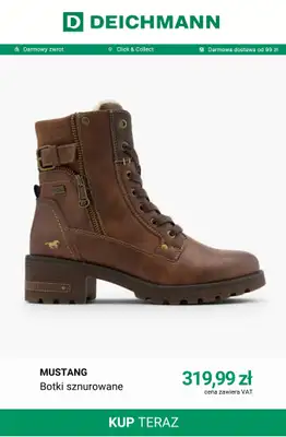 Deichmann - gazetka promocyjna Botki zimowe od środy 14.10  - strona 13