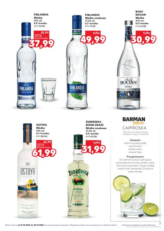 Kaufland - gazetka promocyjna Barek Kauflandu od czwartku 15.10 do środy 28.10 - strona 3